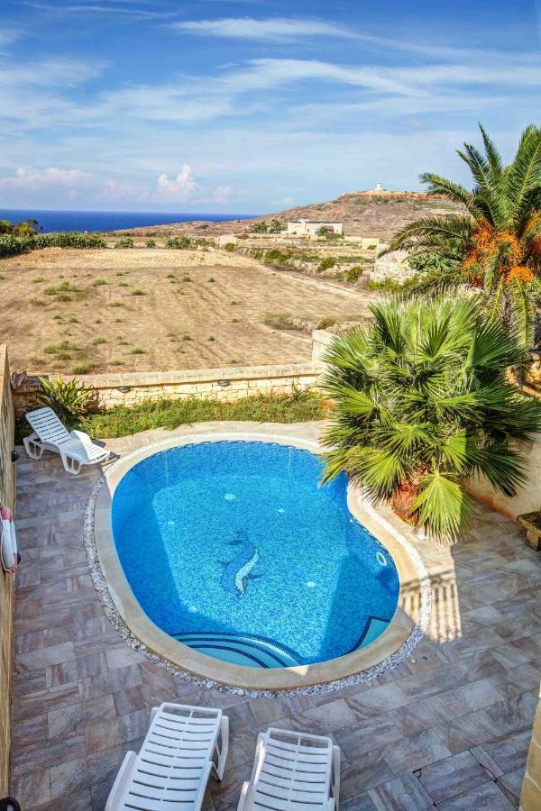 Il-Veduta Holiday Farmhouse With Sunny Private Pool In Island Of Gozo Gharb (Gozo) Exterior photo